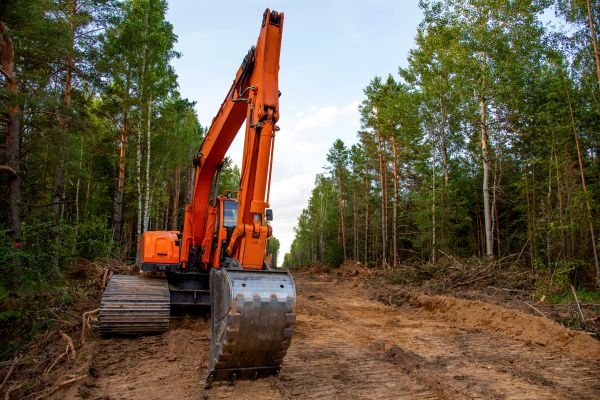 Cost of Backhoe Land Clearing in Grass Valley